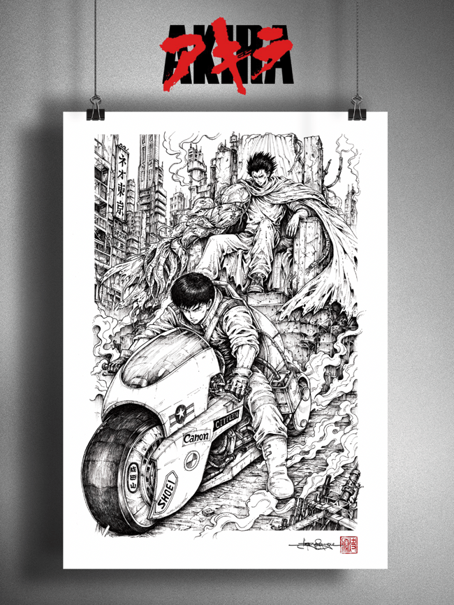 Akira - Katsuhiro Otomo Tribute | Art of Supershinobi